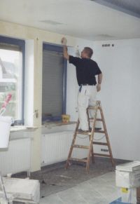 Renovierung Sportheim August 2008